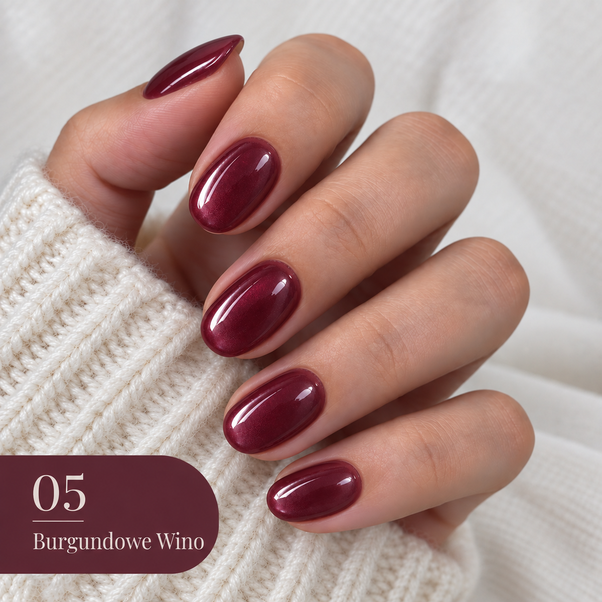 Pędzelek do Lakieru Hybrydowego z Wbudowanym Magnesem do Samodzielnego Manicure ✨