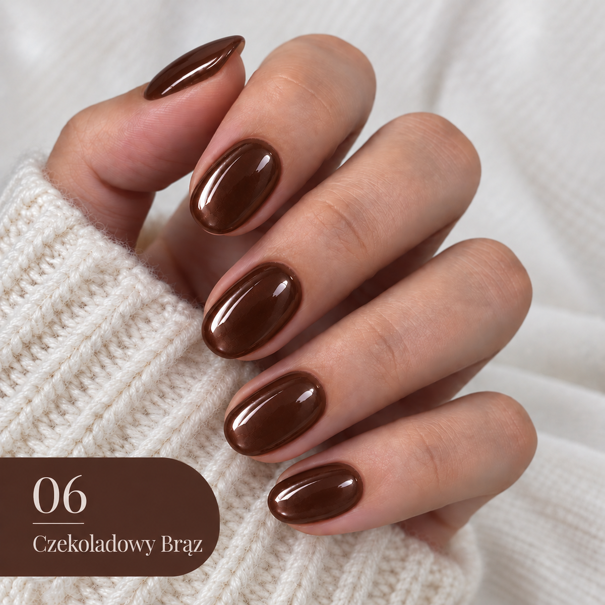 Pędzelek do Lakieru Hybrydowego z Wbudowanym Magnesem do Samodzielnego Manicure ✨