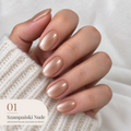 Pędzelek do Lakieru Hybrydowego z Wbudowanym Magnesem do Samodzielnego Manicure ✨